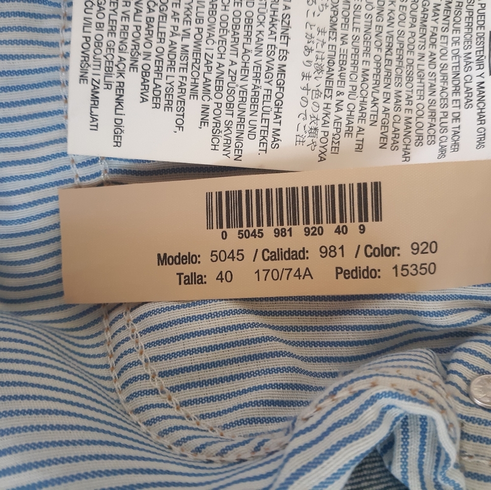 Massimo Dutti hi rise crop flare Jeans sz 8 *W - Picture 3 of 7